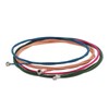 4Pcs Electric Bass String Set Clear Bright Sound Metal Colored
