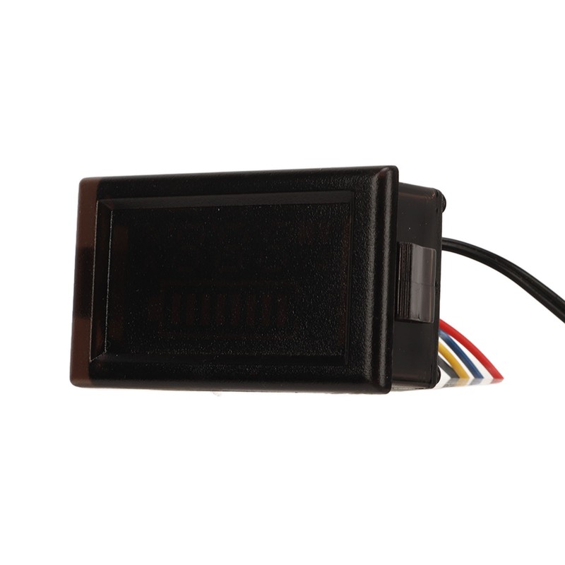 YB28VTM LED Digital Voltmeter Low Power Alarm Battery Indicator Thermometer