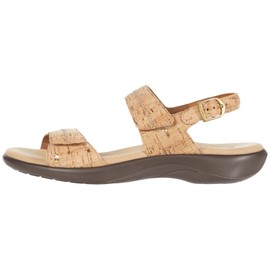 SAS Nudu Adjustable Comfort Sandal Golden Cork 6 W - Wide (C)