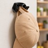 Adhesive Hat Racks for Wall & Door – Plastic No-Drill