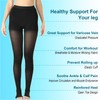 ZOECALA Medical Compression Pantyhose For Women & Men,20-30mmHg Graduated Support