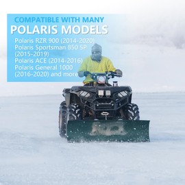 2208864 2205071 Snow Plow Skid Shoes for Polaris 2014-2020 RZR 570 900 1000(2 Pack)