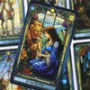 Stained Glass Tarot Card, 1 Box Flower Window Tarot Card,