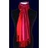 Lorenzo Cana Luxury Pashmina Women's Reversible Scarf 70% Silk 30%