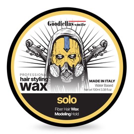 The Goodfellas' smile Hair Wax Fiber/Pomade, Modeling Hold Formula, 100ml, Made in Italy (Solo)