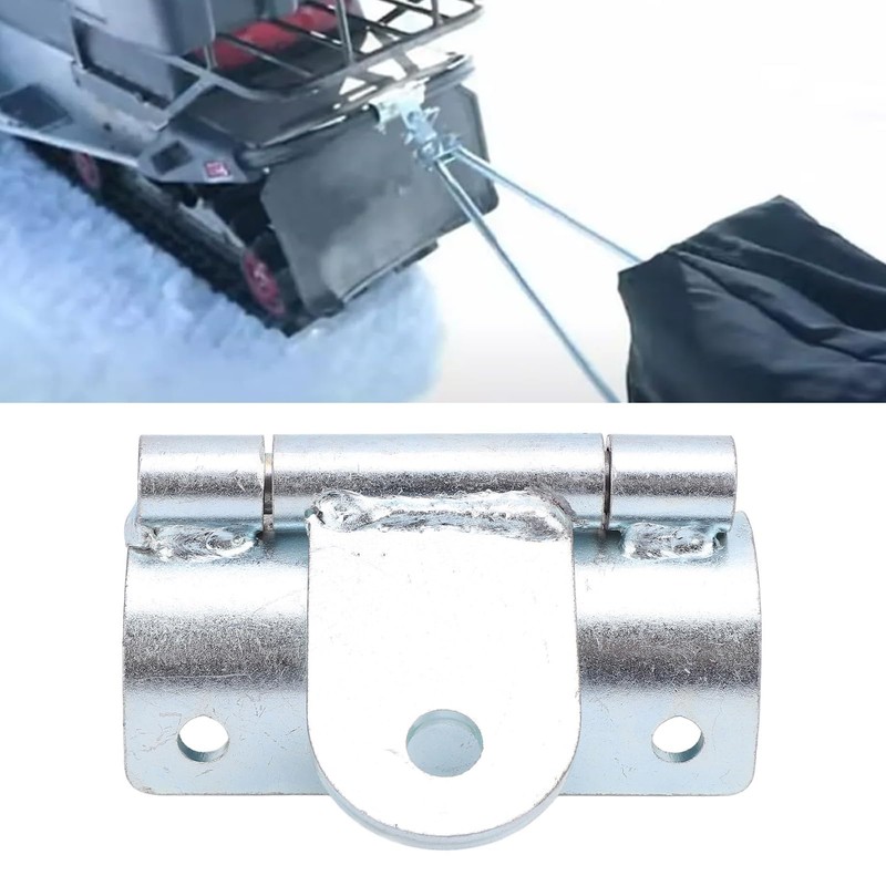 Snowmobile Universal Bumper Hitch Metal Structure Tow Hook Fits 1