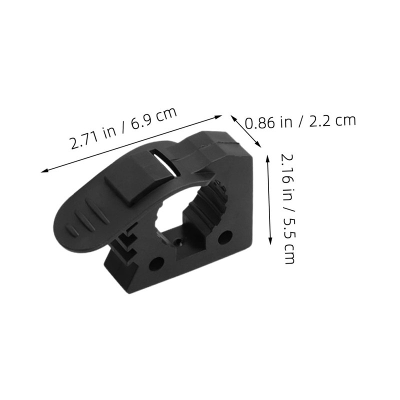 Levemolo 2Pcs Quick Release Clamp Adjustable Rubber Grip for Mounting