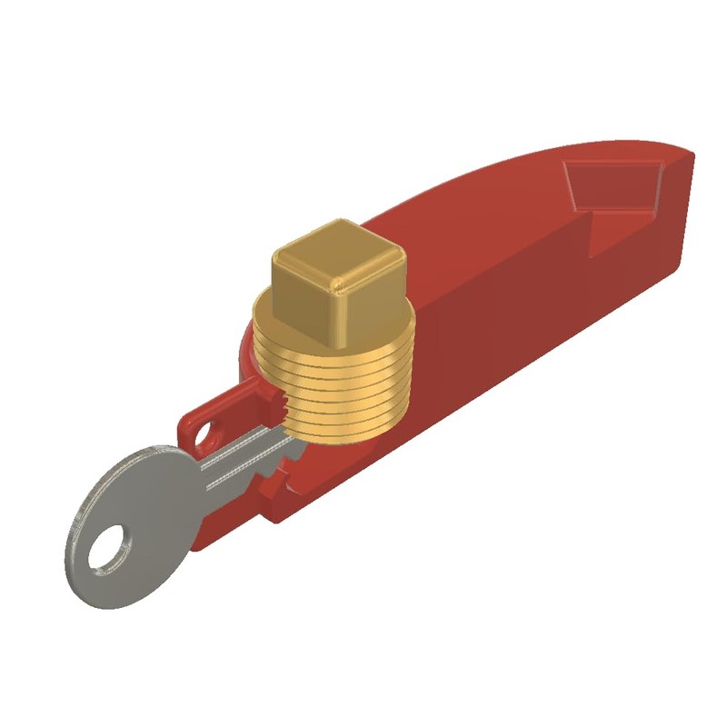 PlugKeyper Multi-purpost Boat Drain Plug Reminder, Wrench and Key Float