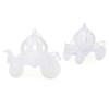 Christmas Concepts® 10cm Glitter Decorated Princess Carriage Decoration (IRIDESCENT, 1)