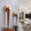 Nocessary Suction Cup Hooks for Shower, Upgrade No-Drill Stainless Steel