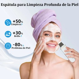 Limpiador Facial Peeling Ultrasónico Portatil Skin Scrubber