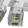 ConnectingU® 1m long White ADSL Modem Cable - Premium Quality