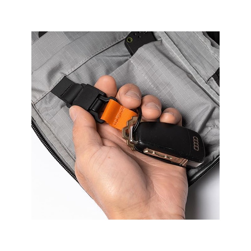 Black Ember Kompak Body Bag, Shoulder Bag, orange