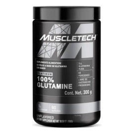 Muscletech Platinum 100% Glutamina 300 Gr
