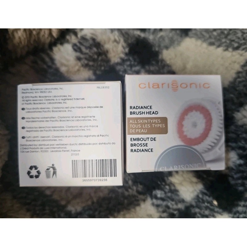 Clarisonic Radiance Bursh Head Cleansing All Skin Types Replacement Head