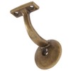 Hillman Hardware Essentials 852883 Ornamental Handrail Brackets Antique Brass