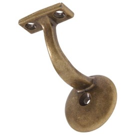 Hillman Hardware Essentials 852883 Ornamental Handrail Brackets Antique Brass