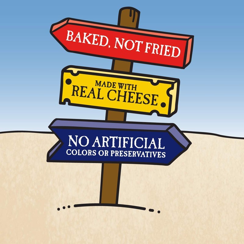 Pirate's Booty Aged White Cheddar Cheese Puffs, Gluten-Free, Kids Snacks,