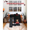 SYANDLVY Gothic Cat Tree with Coffin Bed for Indoor Cats,