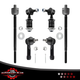 Unbranded Front Inner Outer Tie Rod Ends Sway Bar End Link Kit for Nissan 200SX 1995-1998