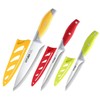 VITUER Chef Knife, 3PCS Kitchen Knife, Multicolor Stainless Steel Sharp