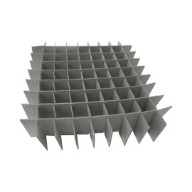 Argos R3018 Cryo/Freezer Box 81 Place Cell Divider, 4-7/8" Length x 4-7/8" Width x 1-5/16" Height (Pack of 12)