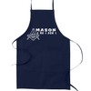 Mason 2B1ASK1 Masonic Cooking Kitchen Apron - [Navy Blue]