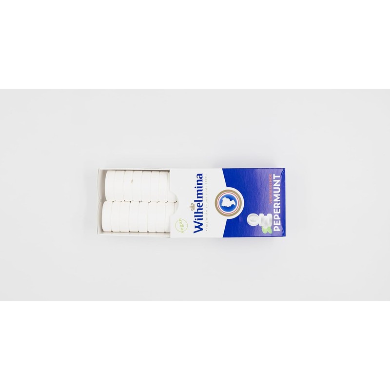 Wilhelmina Peppermints (Classic Dutch Peppermints) - 3.5oz [Pack of 1]