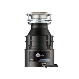 InSinkErator Badger 1 Garbage Disposal with Power Cord, Badger Series 1/3 HP Continuous Feed Food Waste Disposer