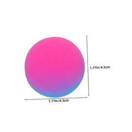 KICHOUSE 18pcs Colorful Bouncy Balls Safe Rubber Bounce Balls for Bright Elastic for Birthday Party Favors Classroom Prizes Carnival Supplies