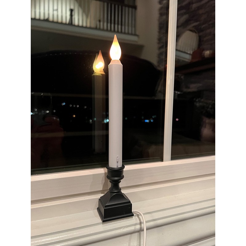 612 Vermont LED Electric Window Candles with Bright Hot Spot,
