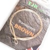 Twin pack fluorocarbon 50cm carp Leaders Quick Change swivels fused