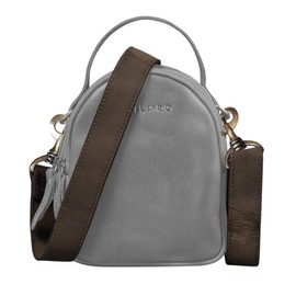 STILORD 'Elli' Leather Shoulder Strap with pad Shoulder Strap for Bags Handbag Strap for Shoulder Bag Vintage, Colour:Flat Dark Brown