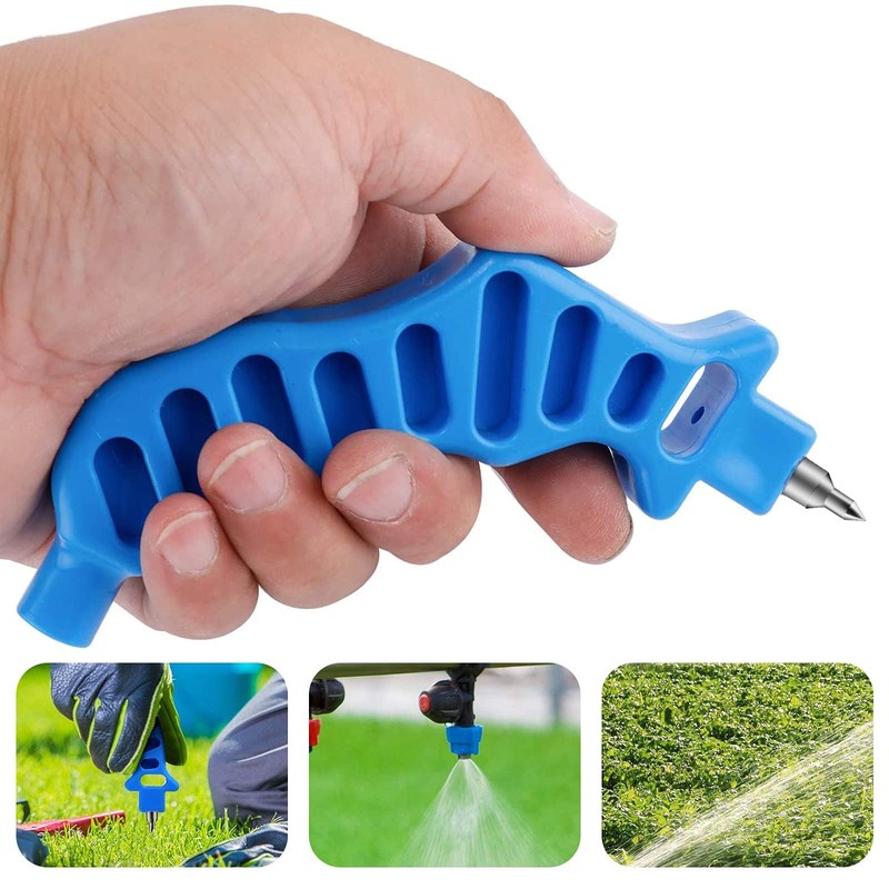 2-in-1 Drip Irrigation Tubing Hole Punch & Fitting Insertion Tool