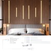 CUBITOR LED Recessed Lighting Kit,6 Pack Self-Adhesive LED Light Bar,