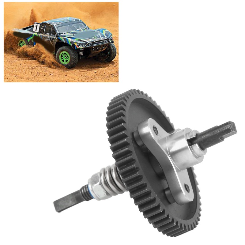 54T Spur Gear Complete Slipper Clutch Aluminum Steel Differential Slipper