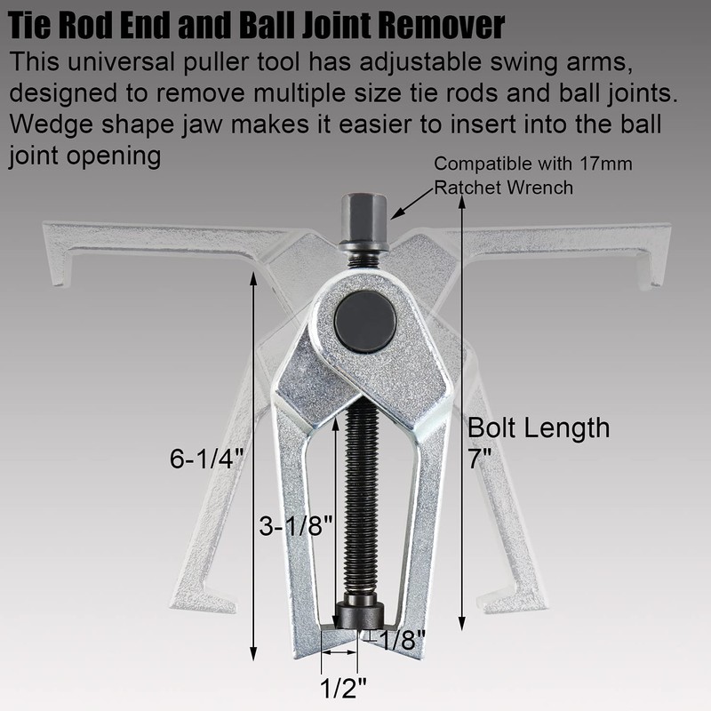 YSTOOL Front End Service Tool Set with Automotive Ball Joint