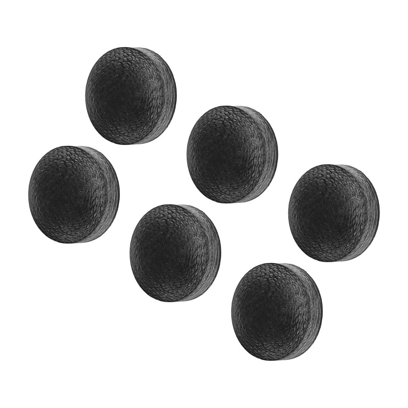 6pcs Billiard Pool Cue Tips 14mm Crystal Pool Cue Tips