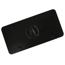 Au-TOMOTIVE GOLD Logo License Plate for Acura (Chrome)