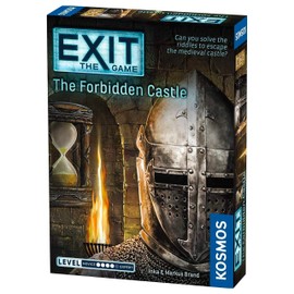 Exit: The Forbidden Castle | Exit: The Game - A Kosmos Game | Family-Friendly, Card-Based at-Home Escape Room Experience for 1 to 4 Players, Ages 12+