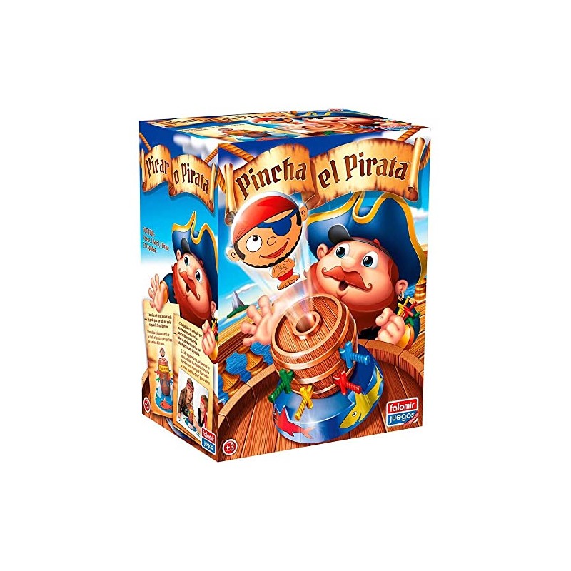 Falomir 646476 – Pincha el pirata Spanish-language children’s game