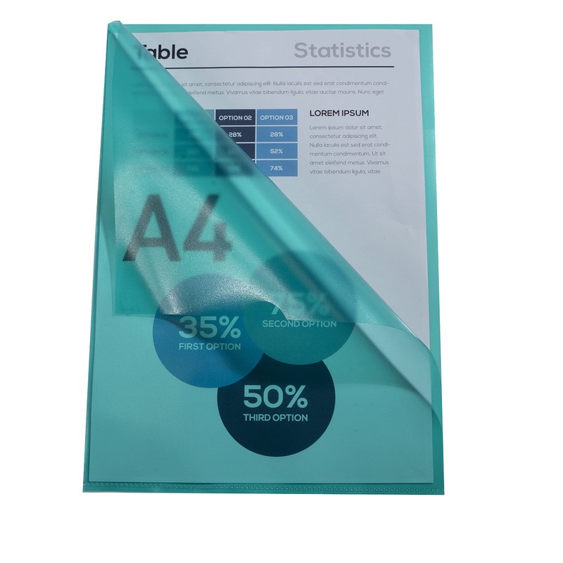 Exacompta - Ref 56113E - Grained PP Cut Flush Folder