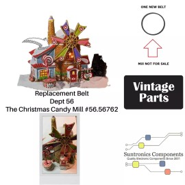 Department 56 Dept 56 The Christmas Candy Mill #56.56762 replacement belt (UNIT NOT FOR SALE)