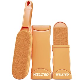 Dog Hair Remover, Cat Hair Remover, Pet Hair Remover Reusable Self-Cleaning Brush for Lint, Fur Removal, Fur Remover Cleaner for Furniture, Carpet, Clothing, Car Seat, Upholstery, Lint Roller Brush