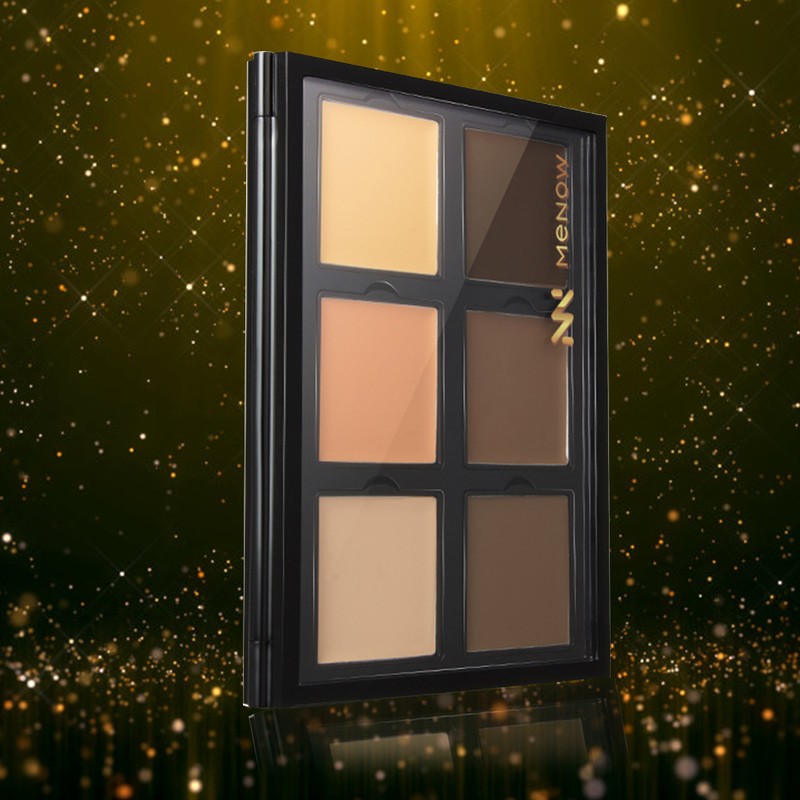 6 Colors Makeup Face Concealer Cream Palette Long Lasting Coverage