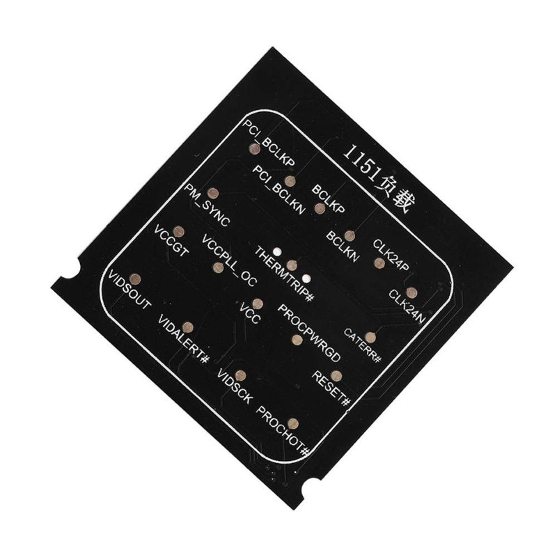 CPU Interface Motherboard Test Card, 2 in 1 Loading Board