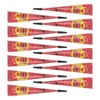 12pcs 0.9oz Temporary Tattoo Paste Red Professional Waterproof Safe DIY