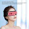 Eye Massager with Heating Bluetooth Music 6 Massage Modes Rechargeable