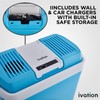 Ivation Electric Cooler & Warmer with Handle | 24 L