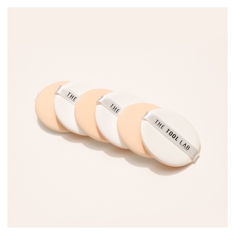 THE TOOL LAB 1035 Foundation Cushion Puff Duo (2ea) -